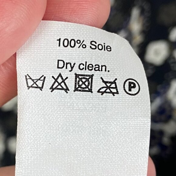 Madewell 100% Silk Gardenhouse Off Shoulder Top Size XS Bohemian Print Floral - Picture 9 of 11